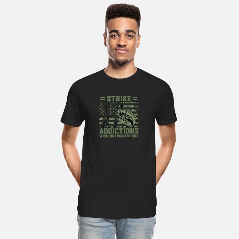 Strike Addcitions Wishing I Was Fishing US Flag