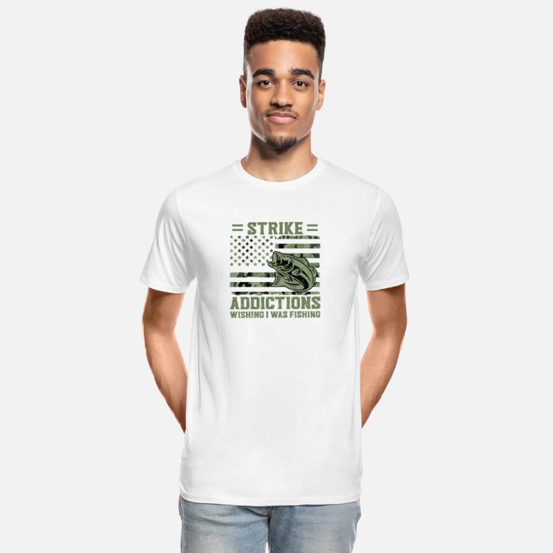 Strike Addcitions Wishing I Was Fishing US Flag