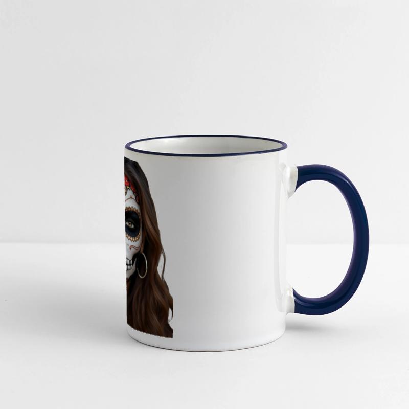 Sugar Skull Face Art Design