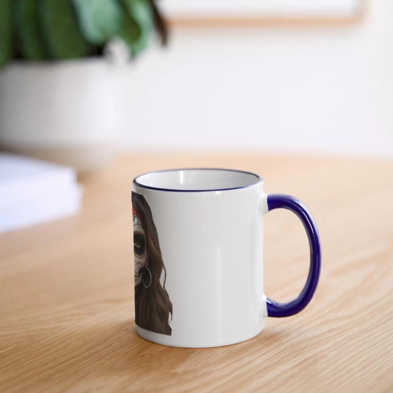 Sugar Skull Face Art Design