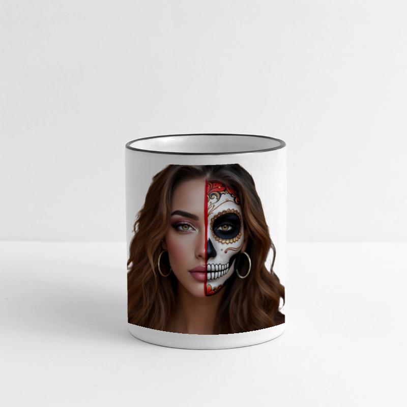 Sugar Skull Face Art Design