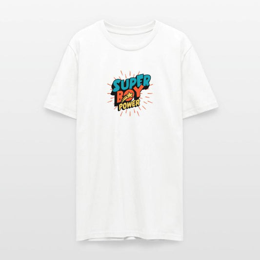 Super Boy Power Comic Style Design