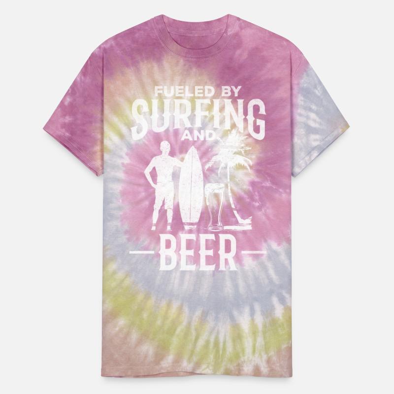 Surfer Fueled By Surfing And Beer Funny Surfing