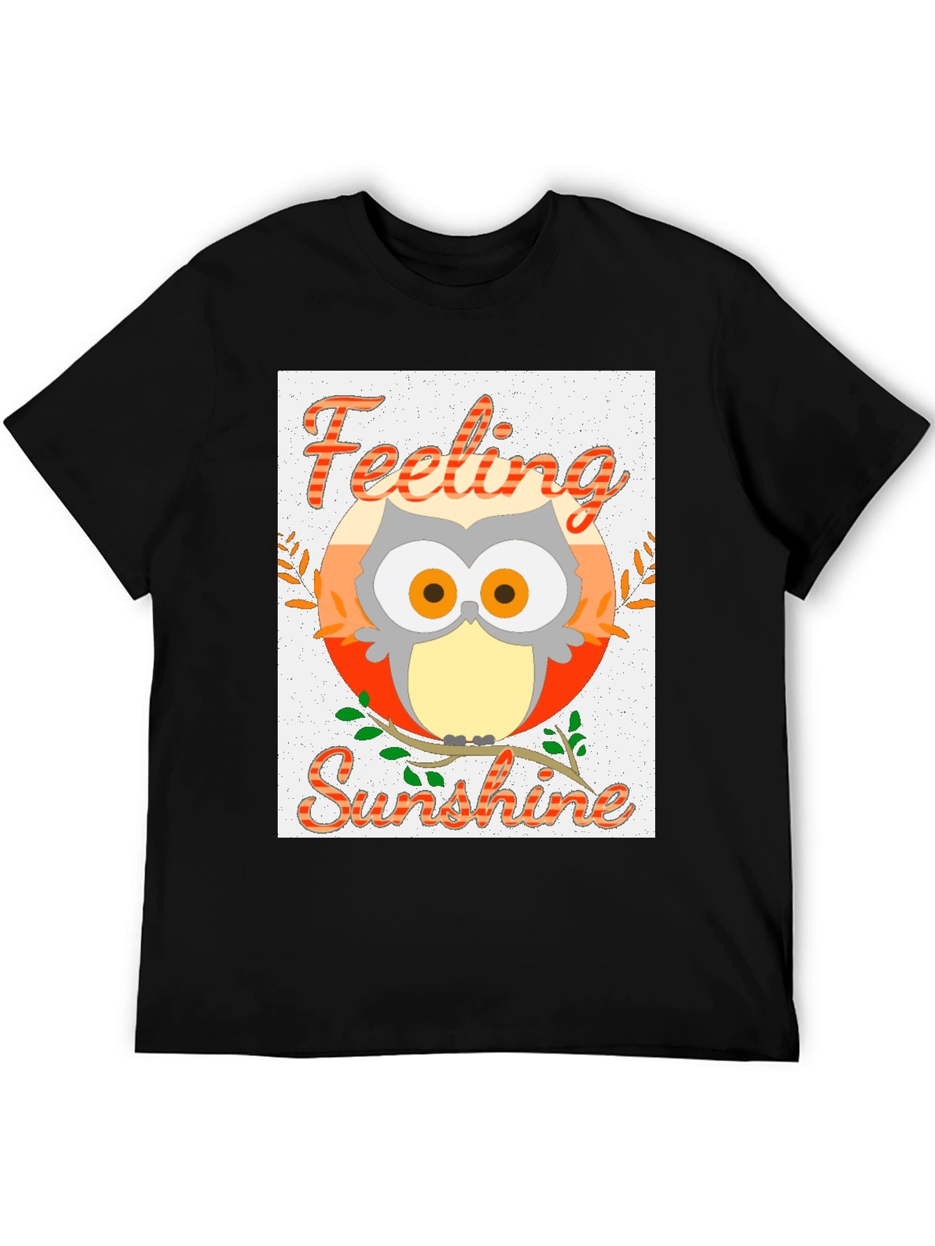 Feeling Sunshine Owl Graphic Tee