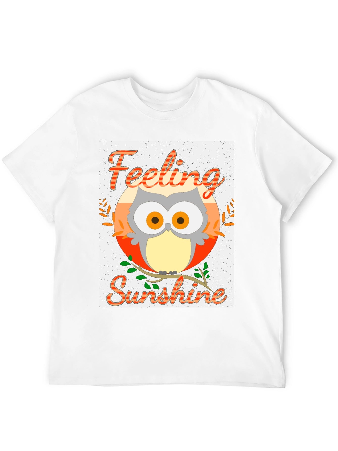 Feeling Sunshine Owl Graphic Tee
