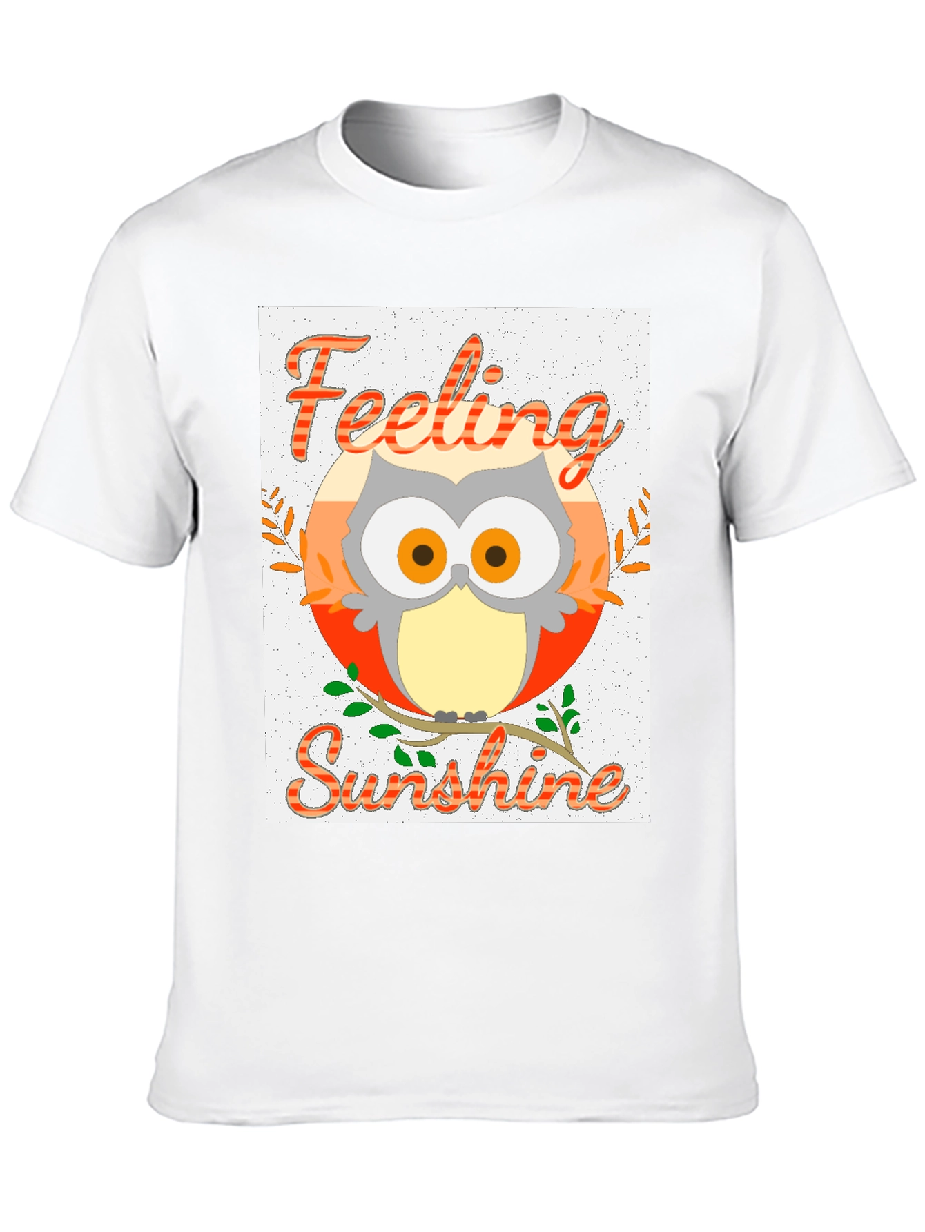 Feeling Sunshine Owl Graphic Tee