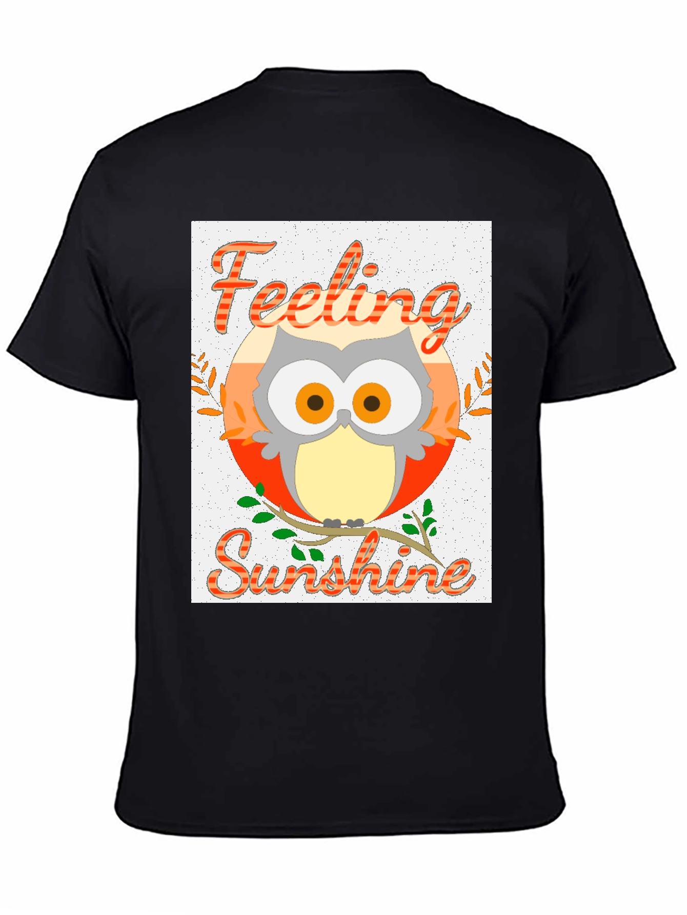 Feeling Sunshine Owl Graphic Tee