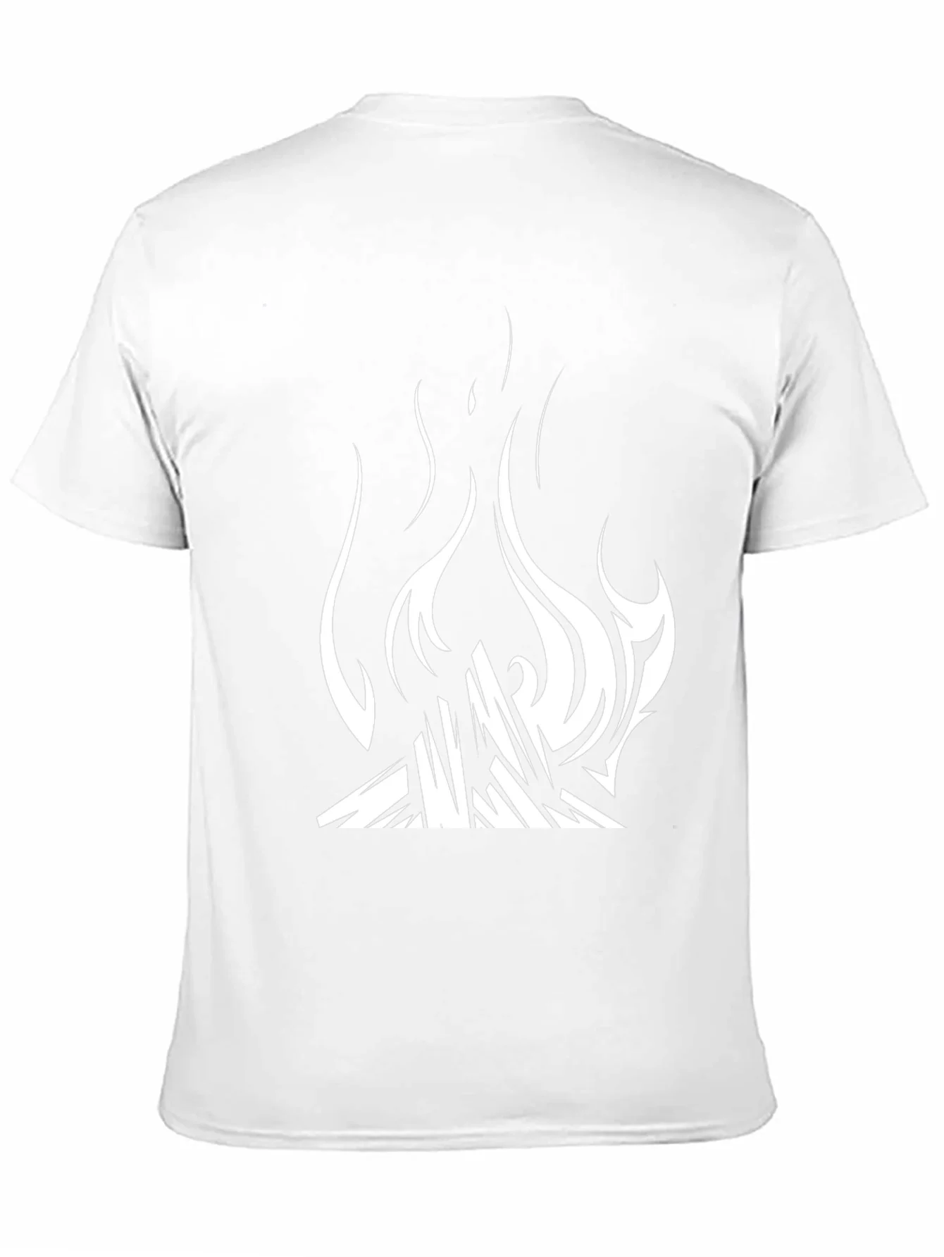 Fire Graphic Black T-Shirt