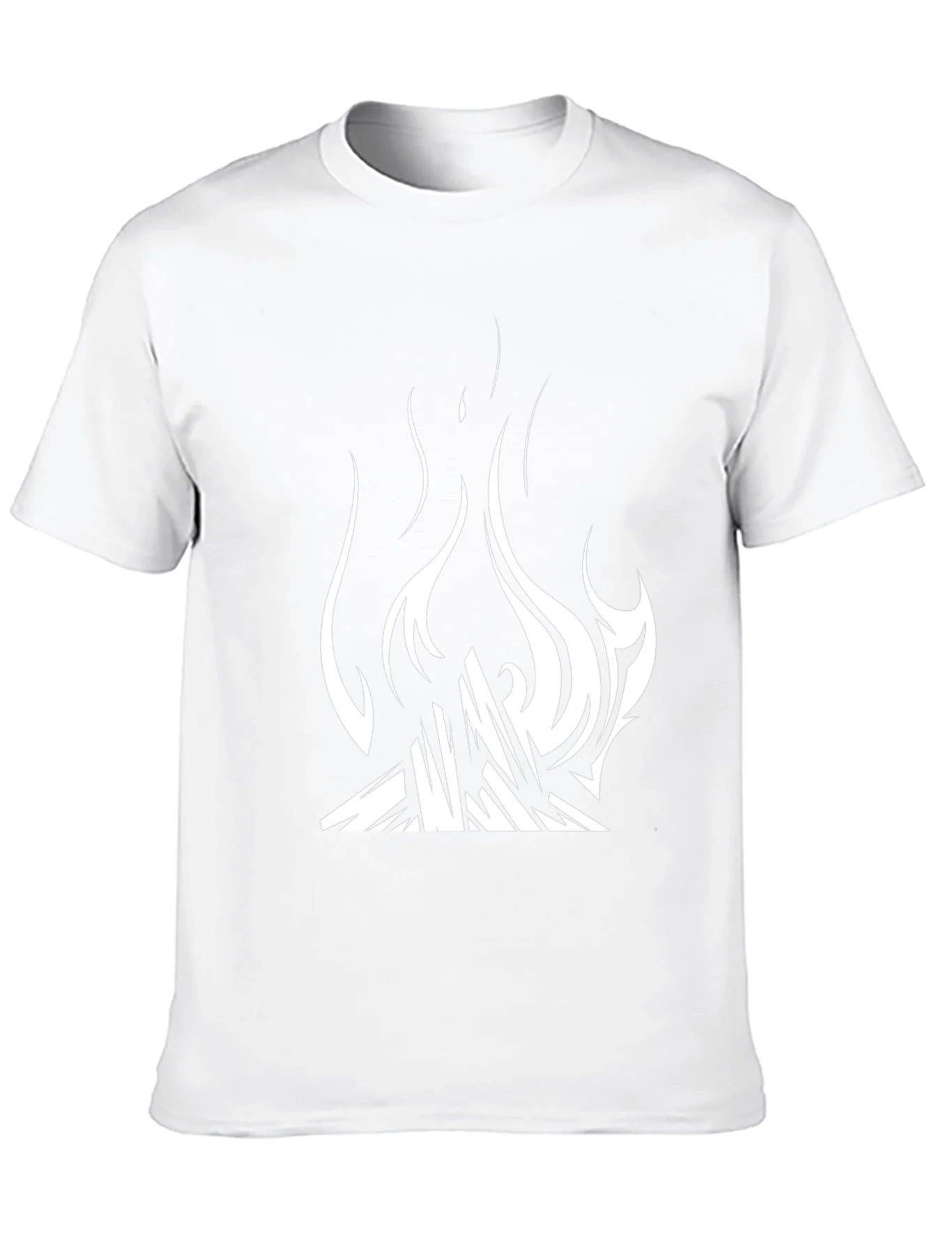 Fire Graphic Black T-Shirt