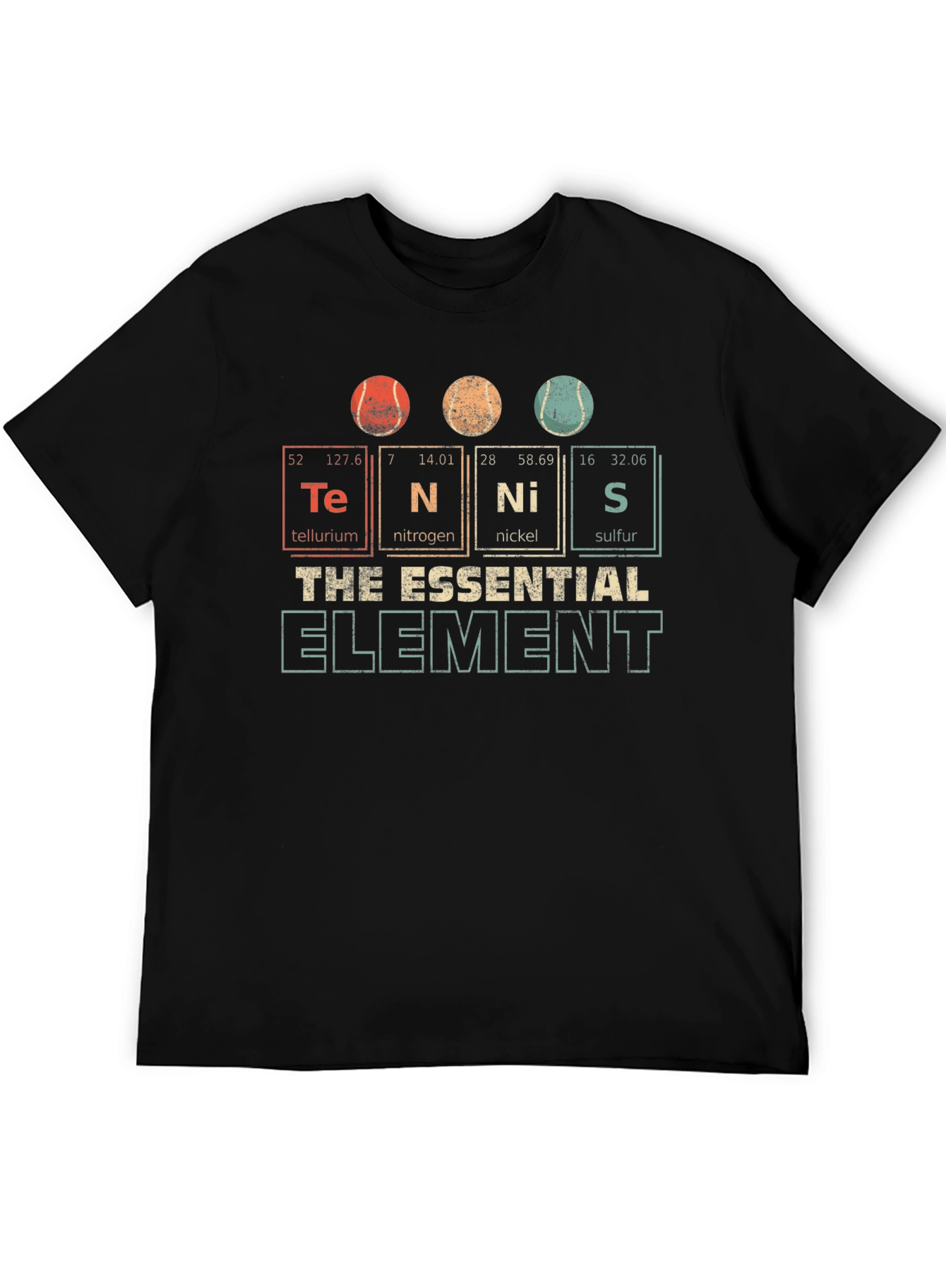 Tennis Elements T-Shirt: The Essential Element