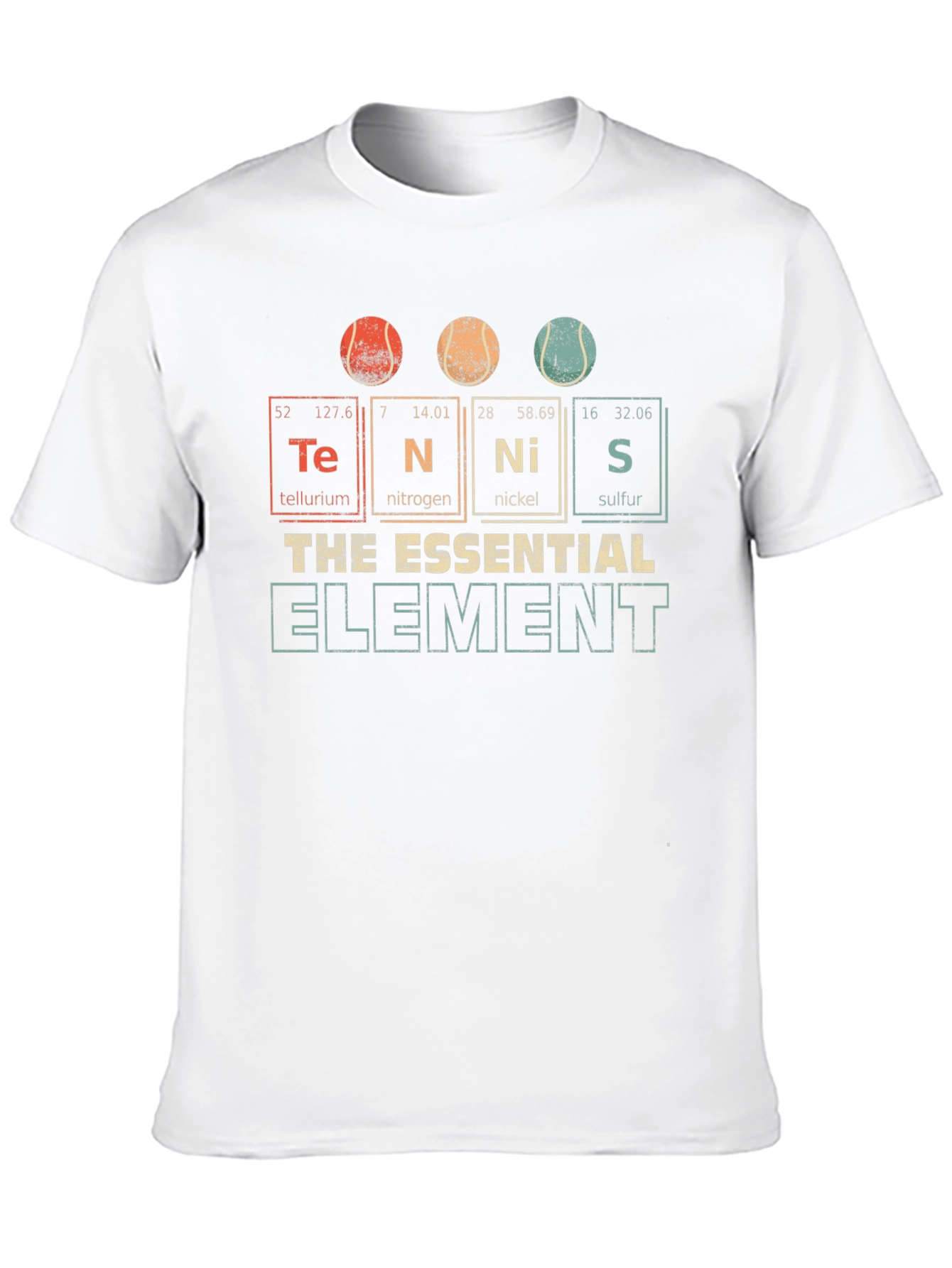 Tennis Elements T-Shirt: The Essential Element