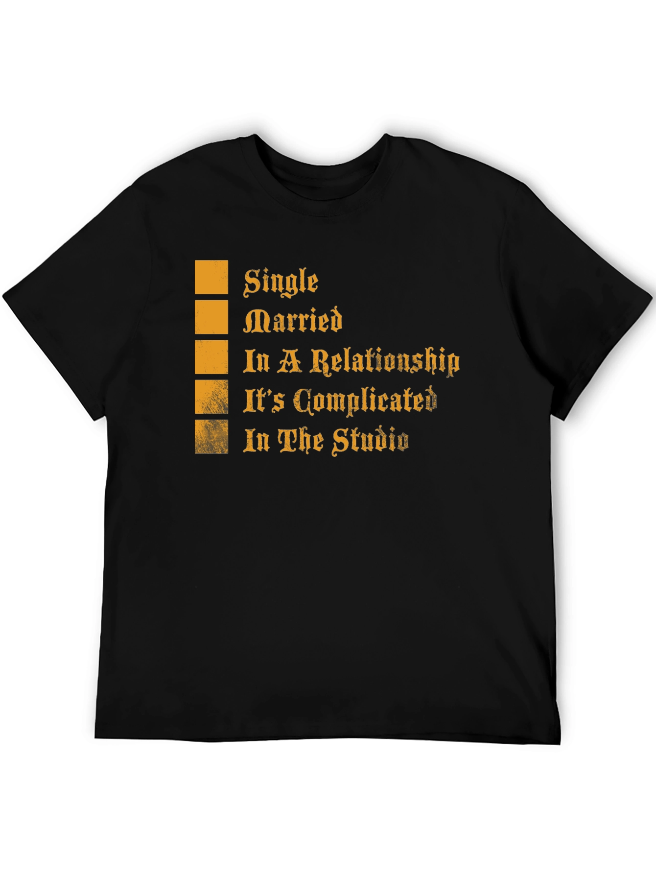 Relationship Status T-Shirt - Single Married or Complicated?