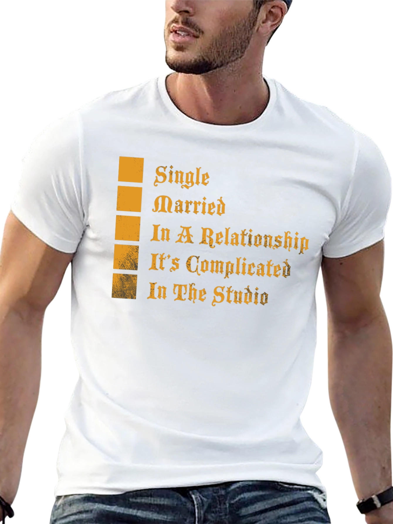 Relationship Status T-Shirt - Single Married or Complicated?