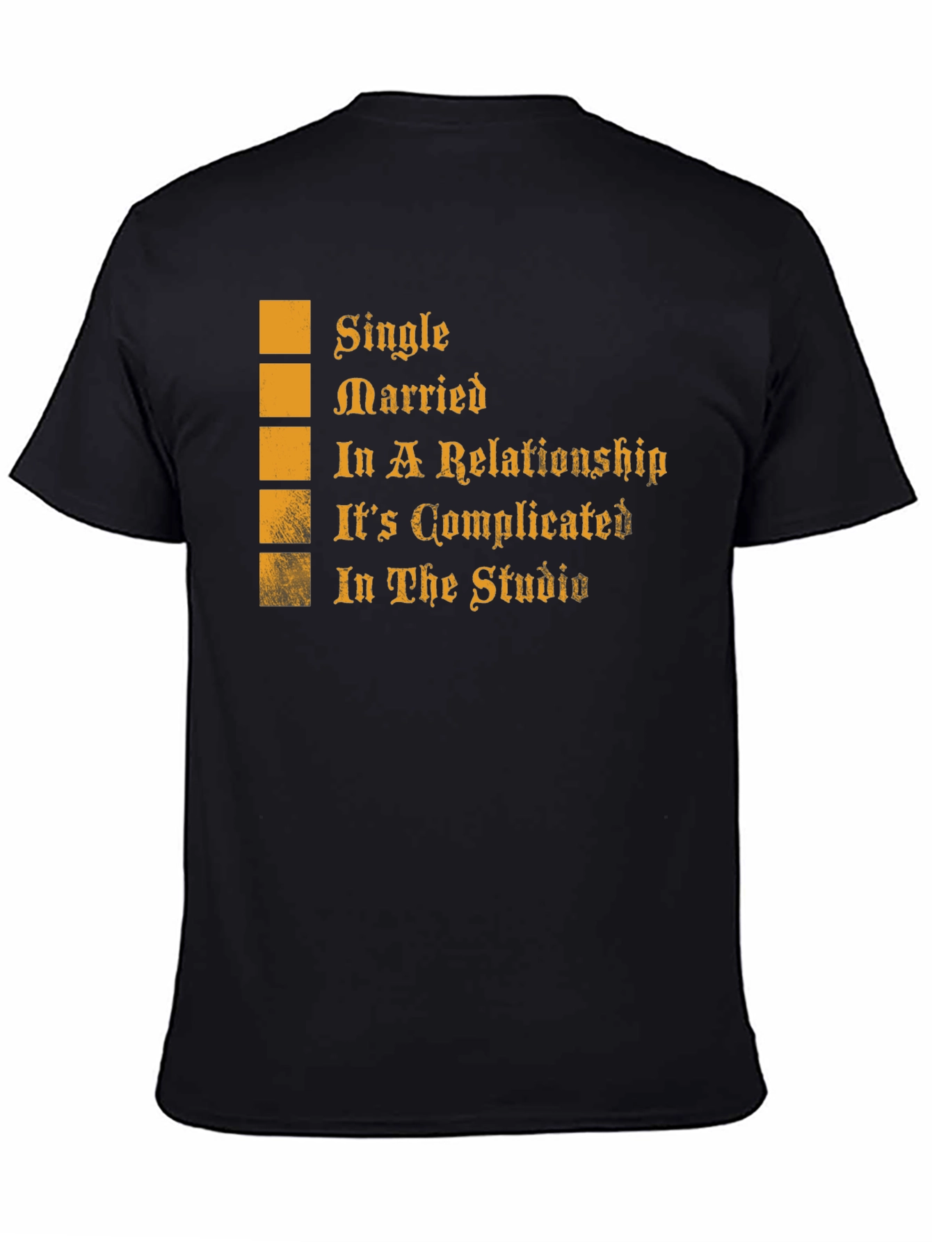 Relationship Status T-Shirt - Single Married or Complicated?