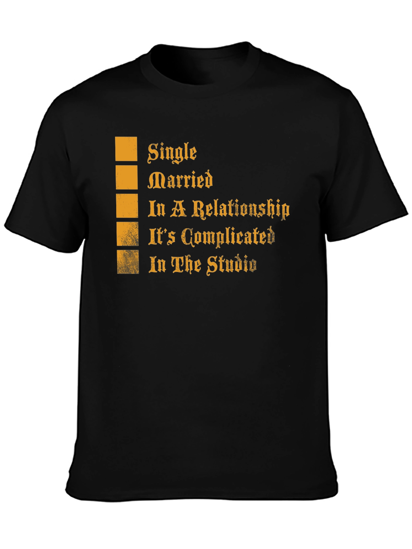 Relationship Status T-Shirt - Single Married or Complicated?