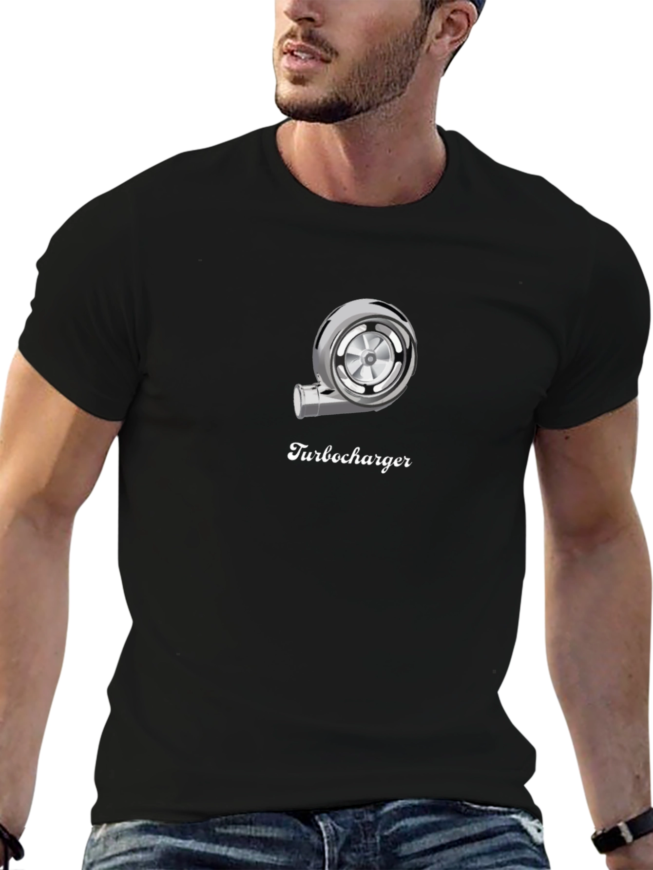Turbocharger Graphic T-Shirt - Automotive Enthusiast Tee