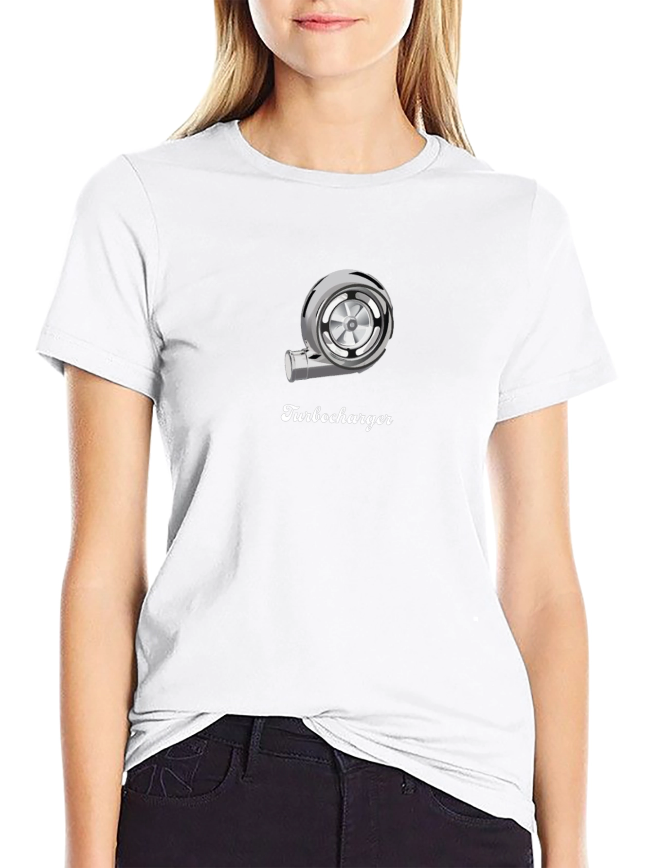 Turbocharger Graphic T-Shirt - Automotive Enthusiast Tee