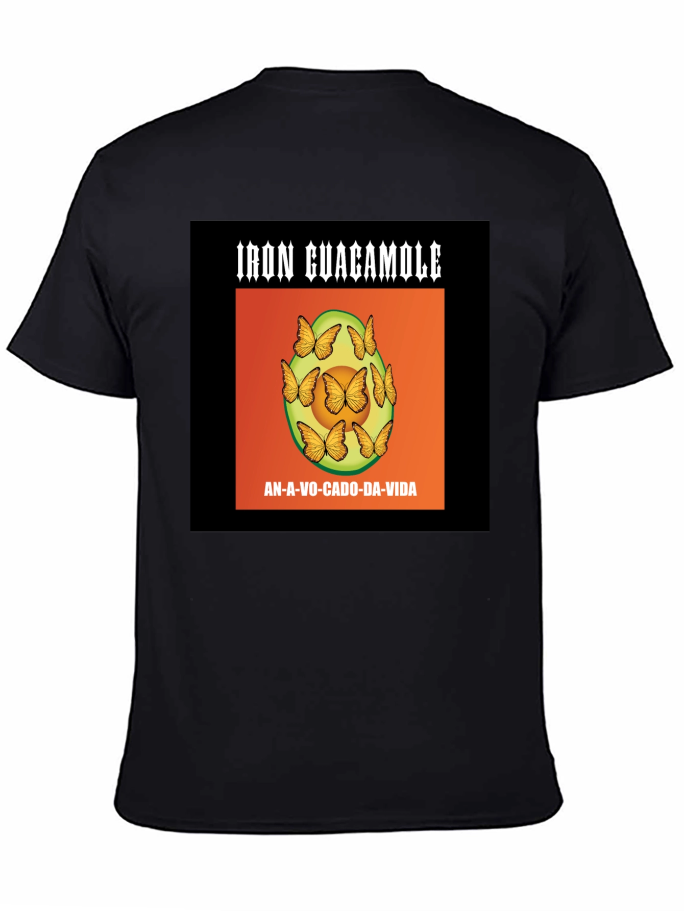 Iron Guacamole Avocado Graphic T-Shirt