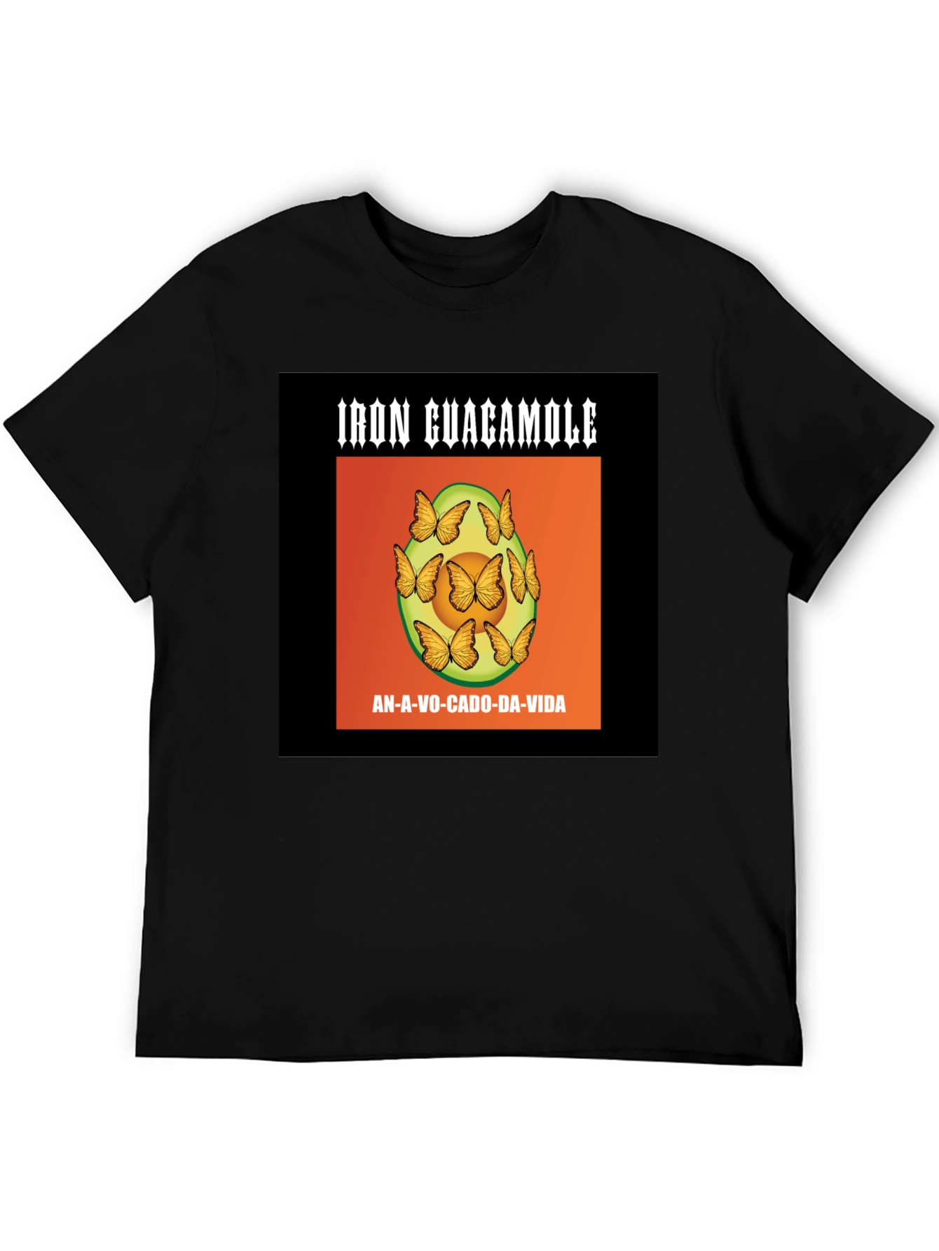 Iron Guacamole Avocado Graphic T-Shirt