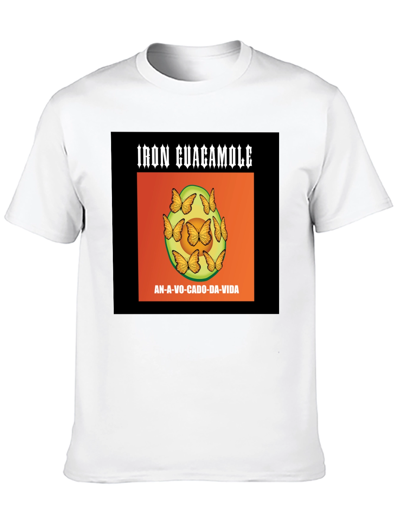 Iron Guacamole Avocado Graphic T-Shirt