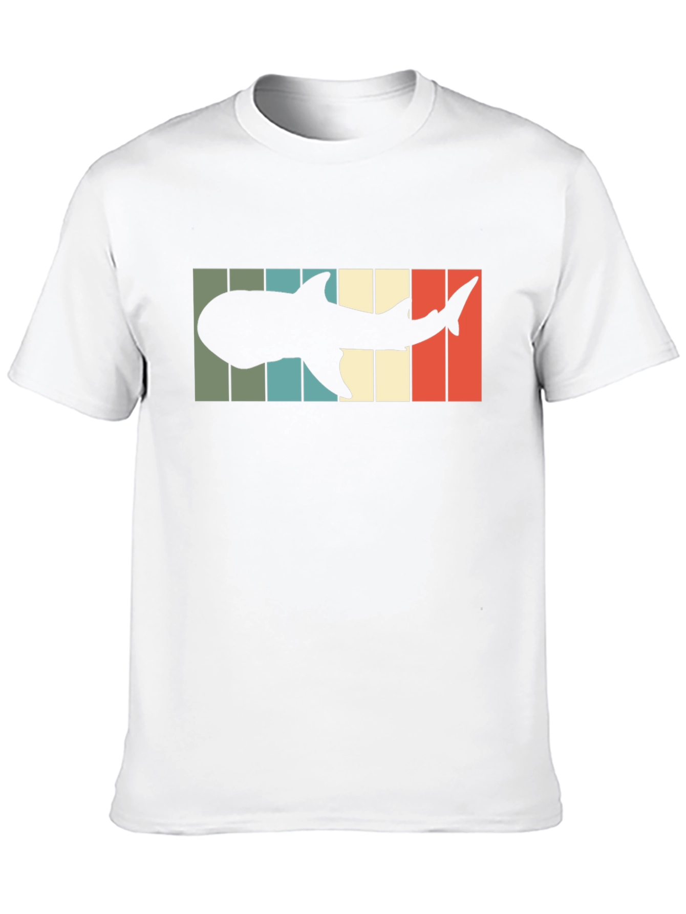 Retro Shark Silhouette T-Shirt