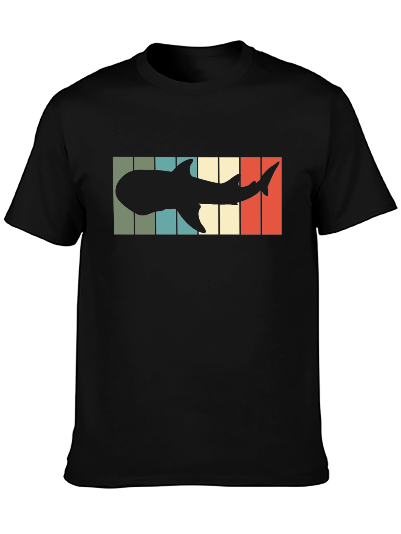 Retro Shark Silhouette T-Shirt
