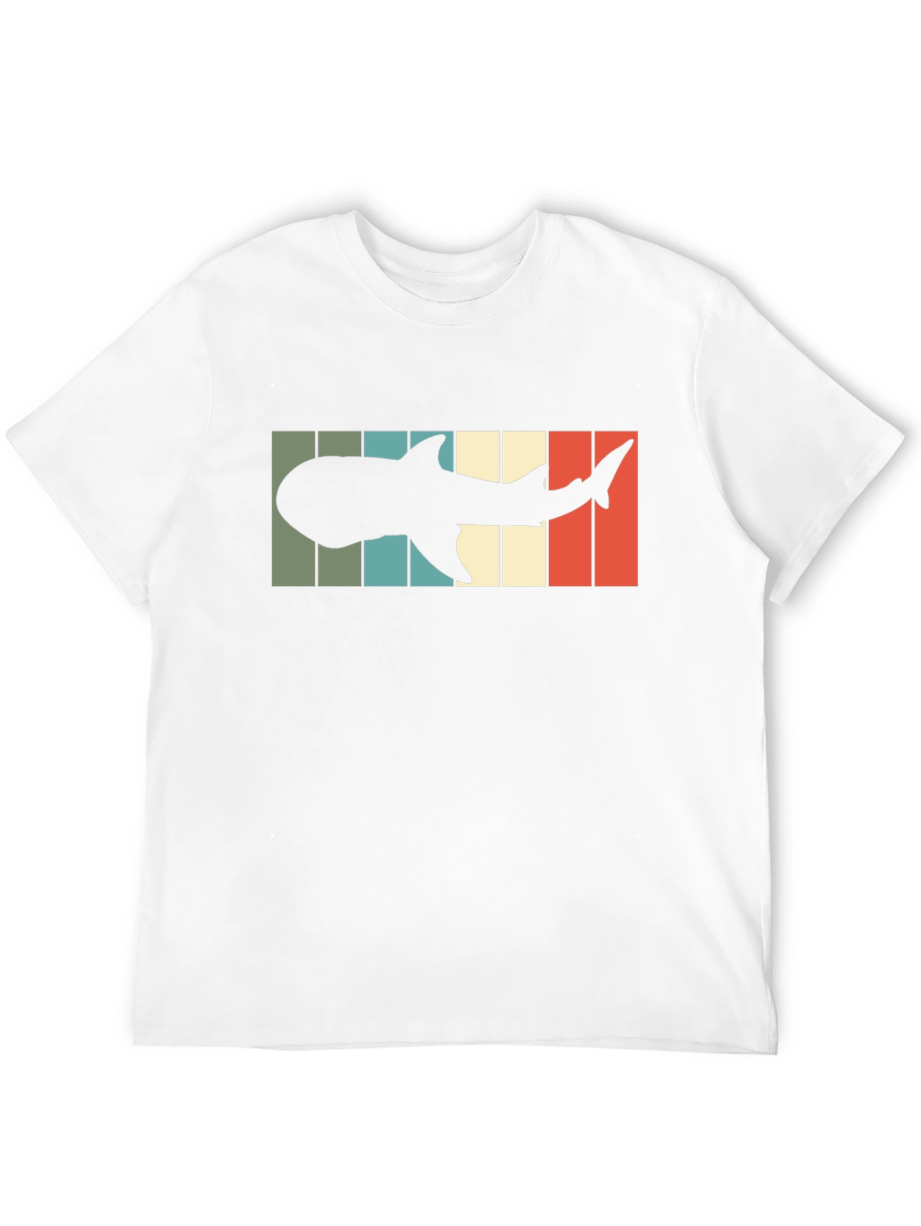 Retro Shark Silhouette T-Shirt
