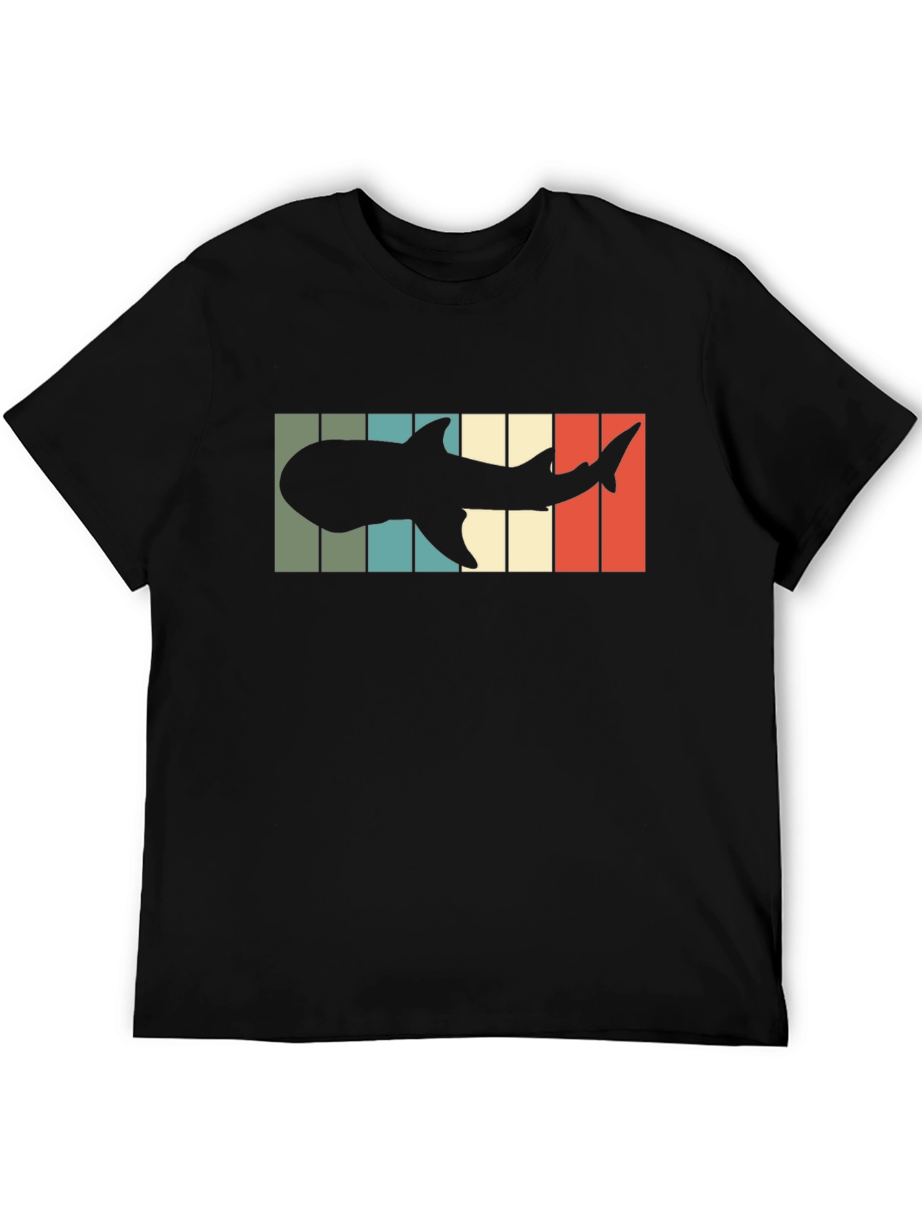 Retro Shark Silhouette T-Shirt