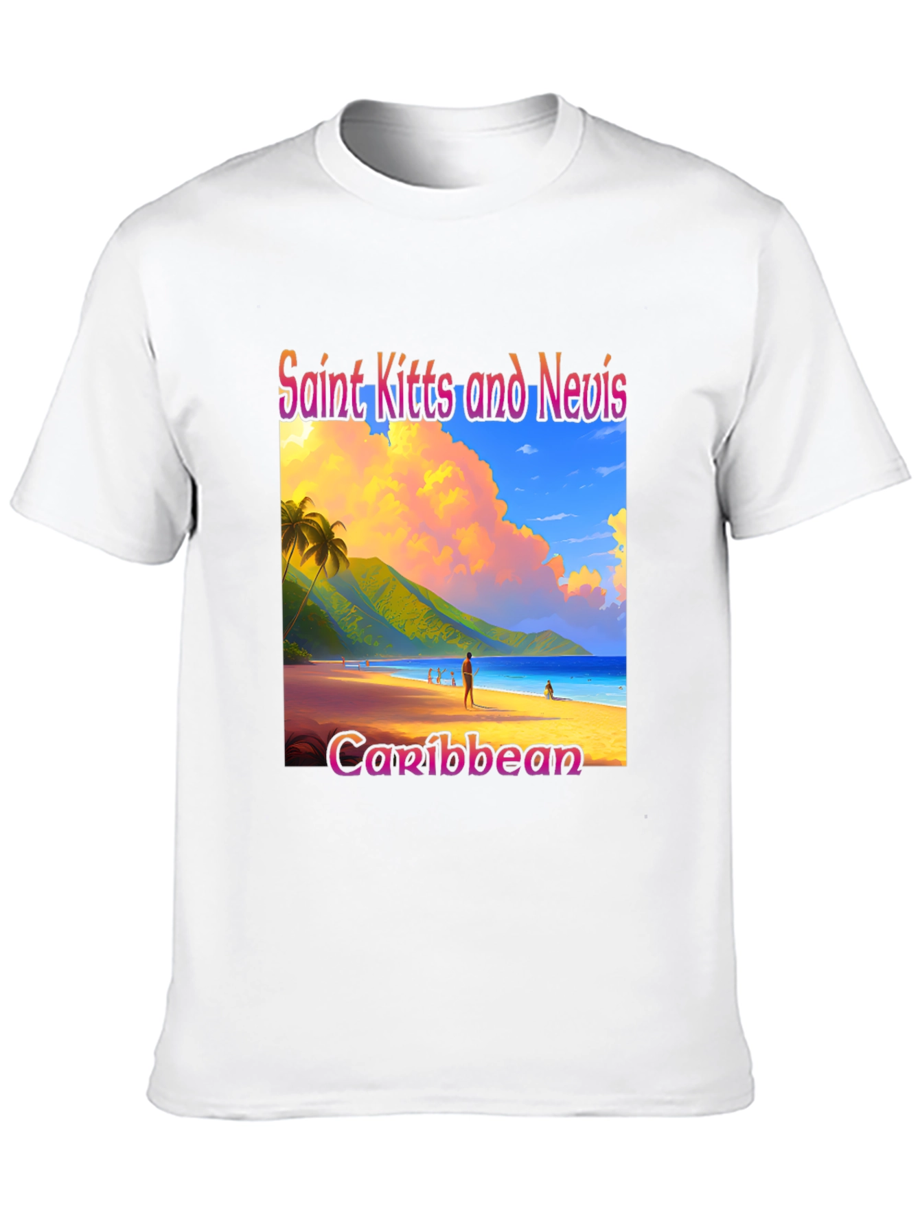 Saint Kitts and Nevis Caribbean T-Shirt