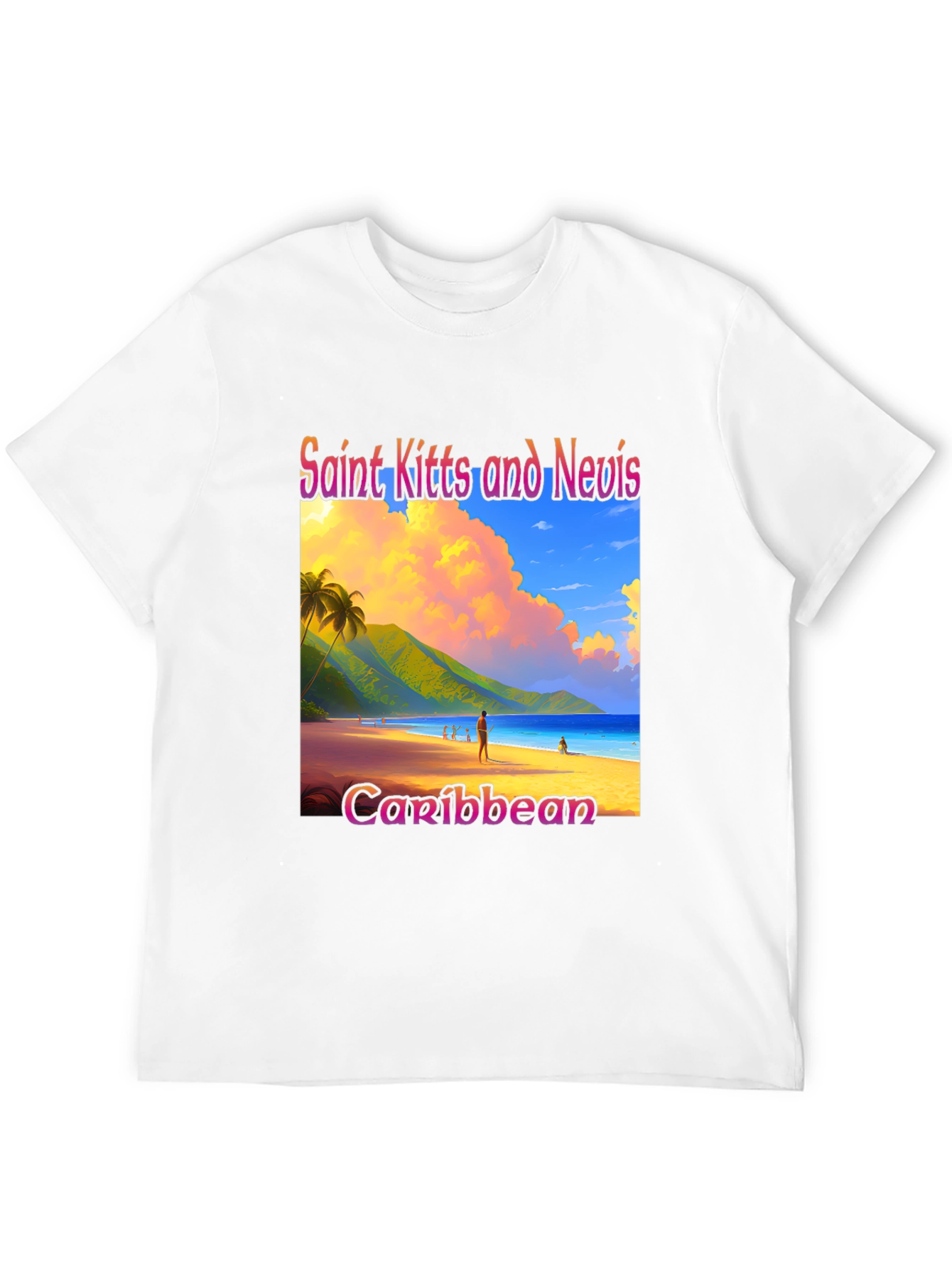 Saint Kitts and Nevis Caribbean T-Shirt