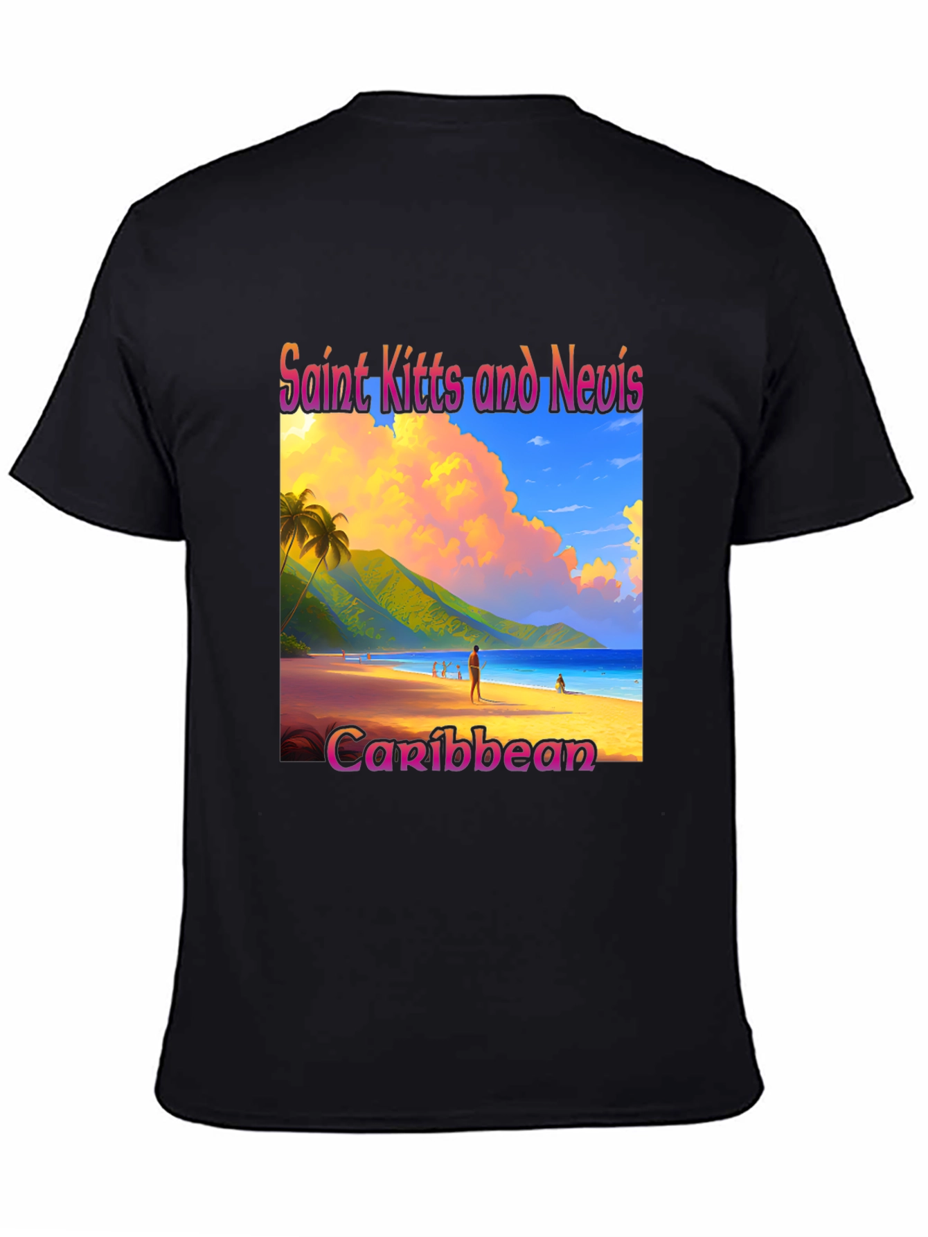 Saint Kitts and Nevis Caribbean T-Shirt