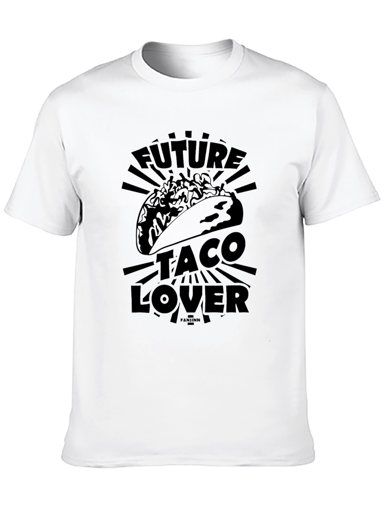 Future Taco Lover Black T-Shirt