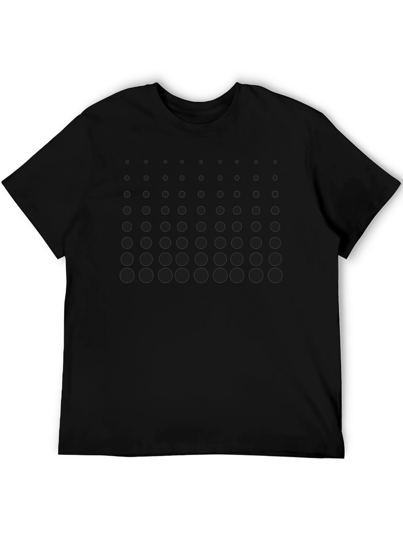 Modern Black Dot Pattern Tee