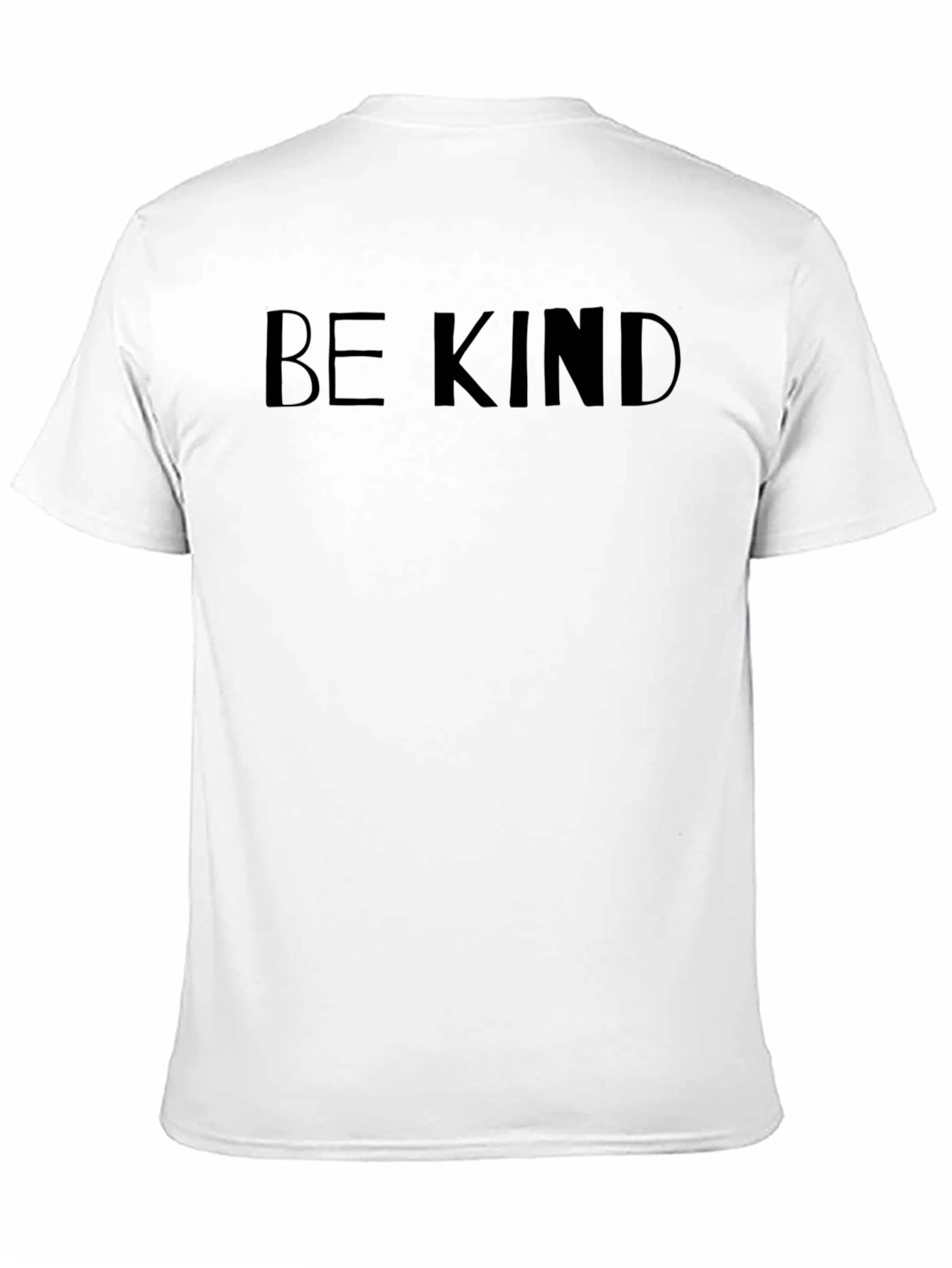 Be Kind Graphic Tee - Soft Black Cotton T-Shirt