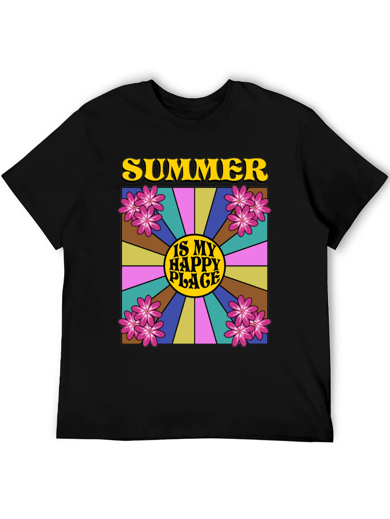 Summer Is My Happy Place Graphic Tee