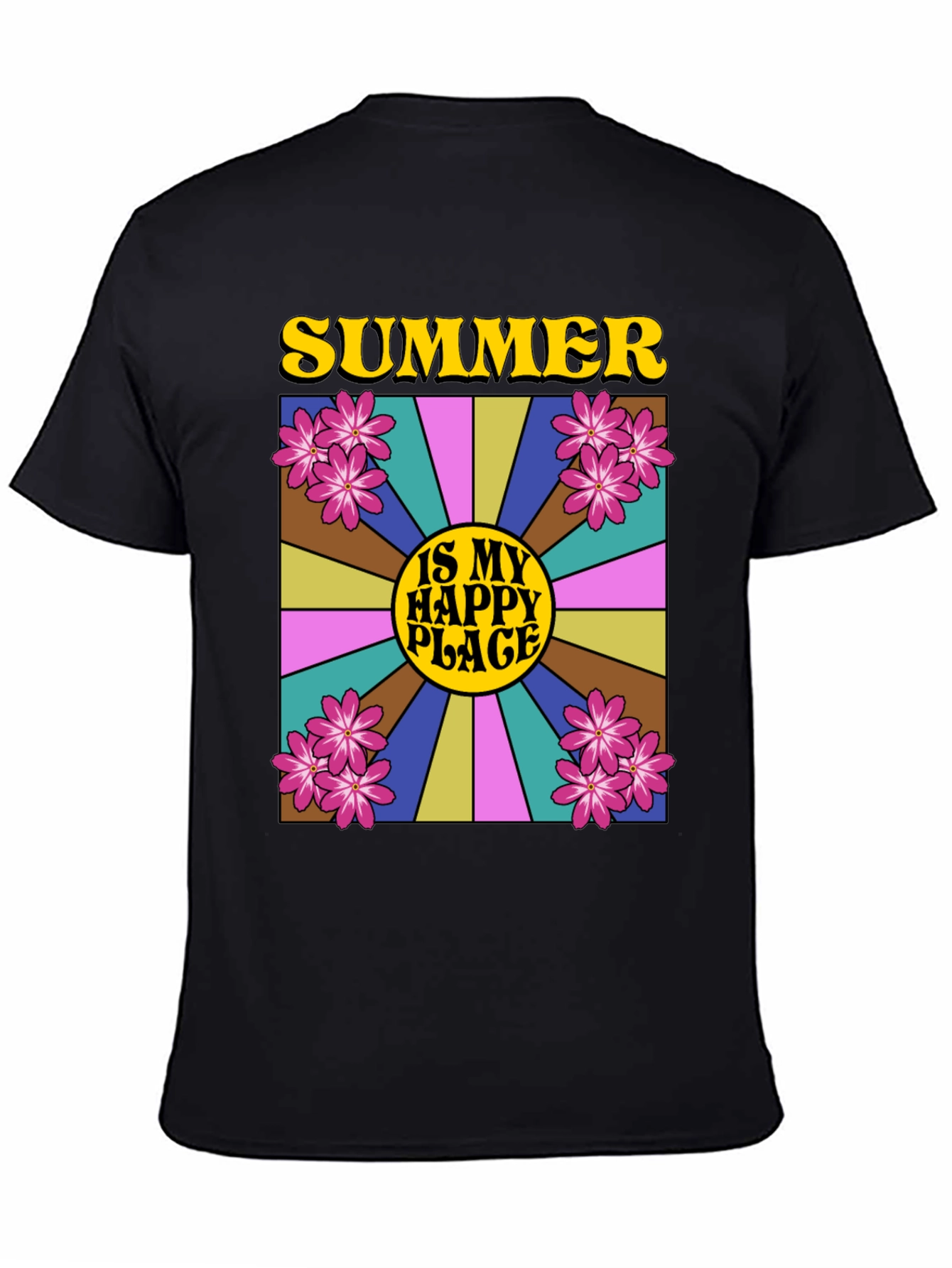Summer Is My Happy Place Graphic Tee