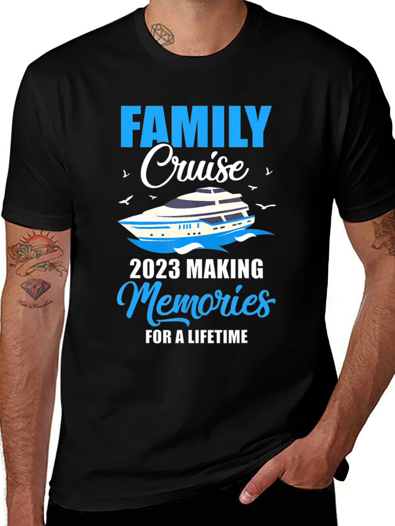 Family Cruise 2023 T-Shirt Vacation Souvenir