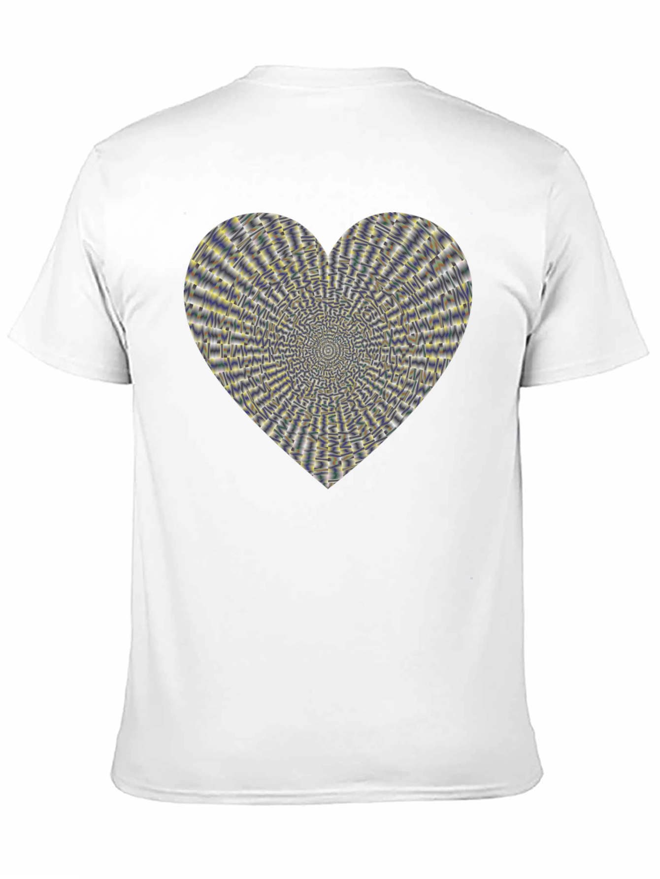 Optical Illusion Heart Tee
