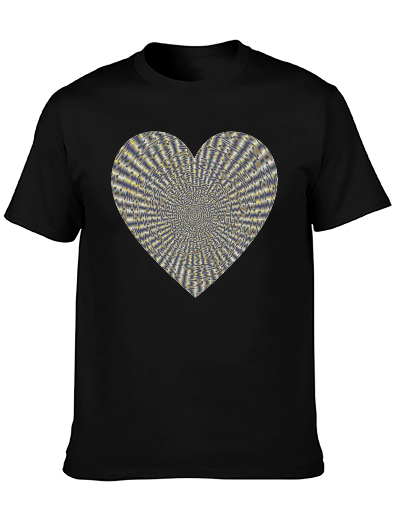 Optical Illusion Heart Tee