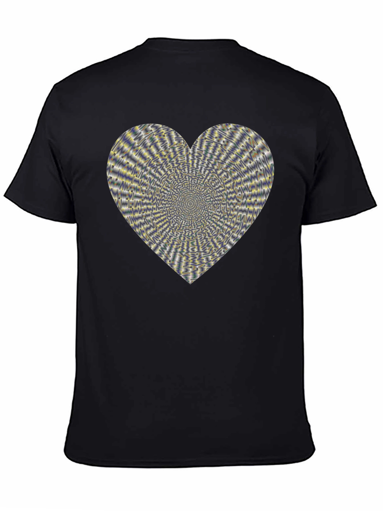 Optical Illusion Heart Tee