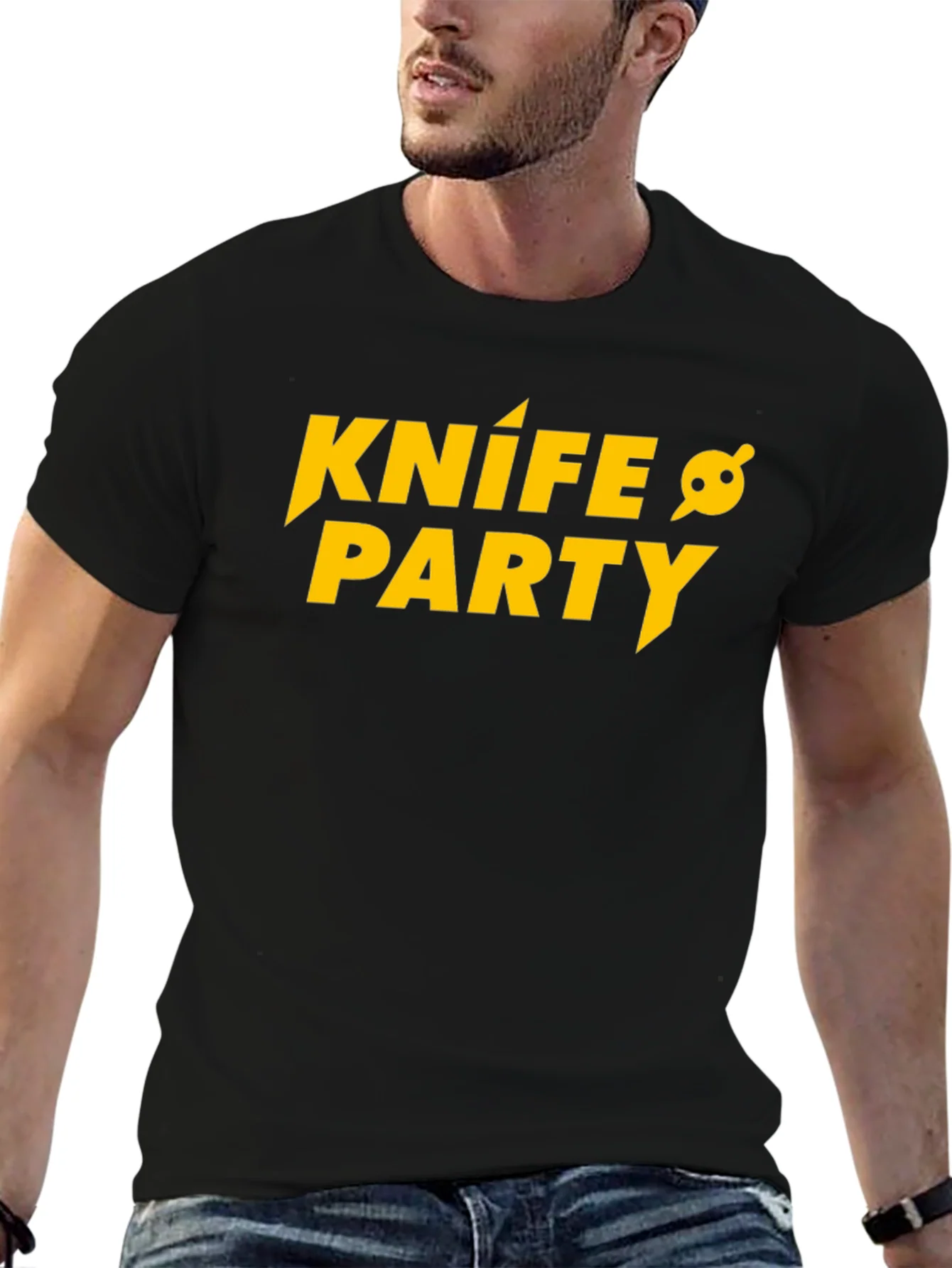 Knife Party Black T-Shirt - EDM Fan Apparel