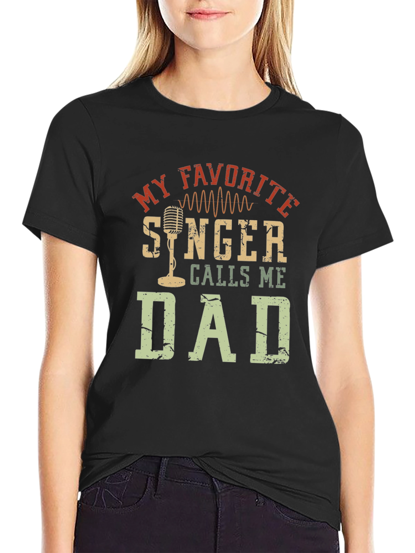 My Favorite Singer Calls Me Dad T-Shirt