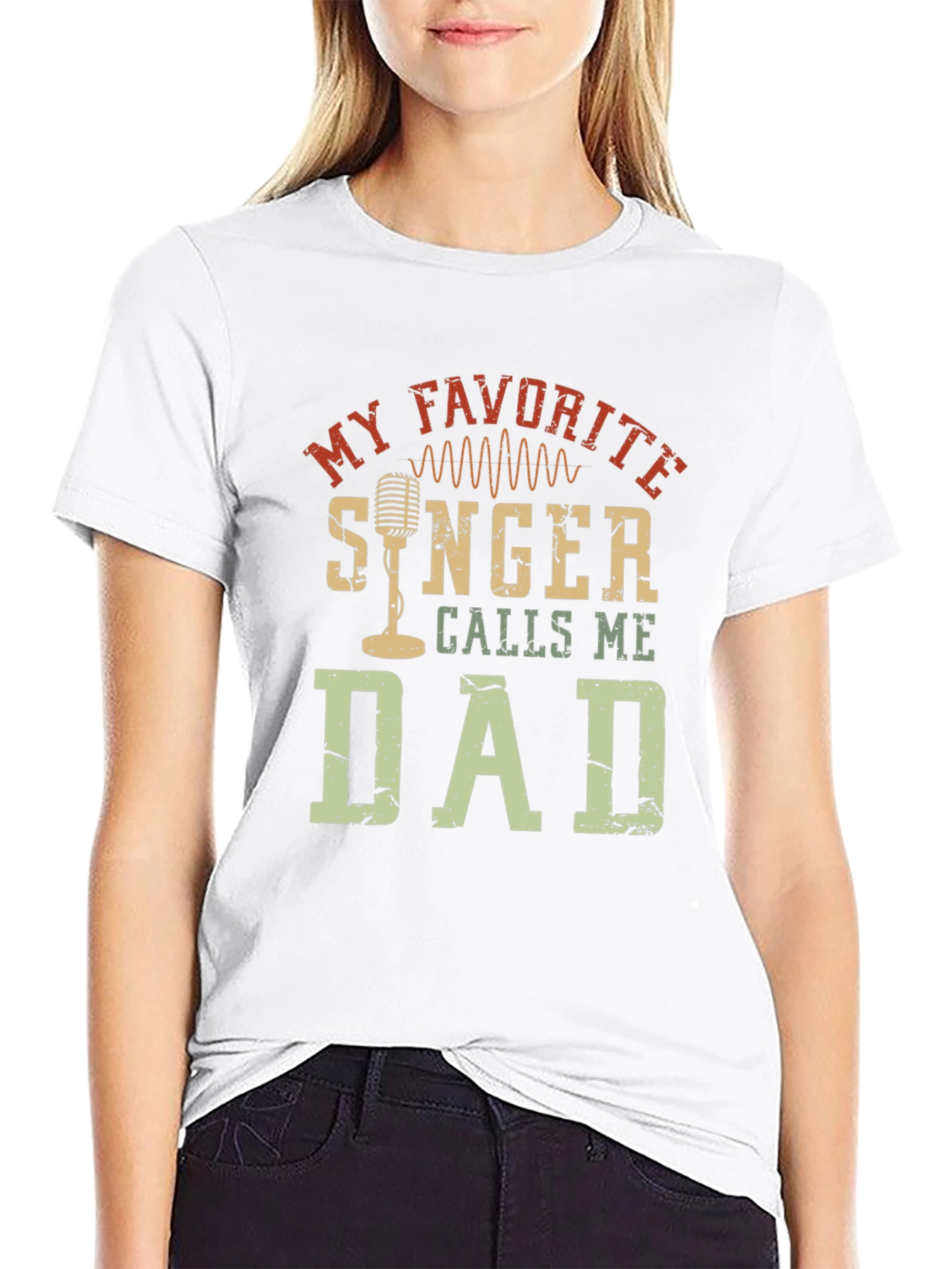 My Favorite Singer Calls Me Dad T-Shirt