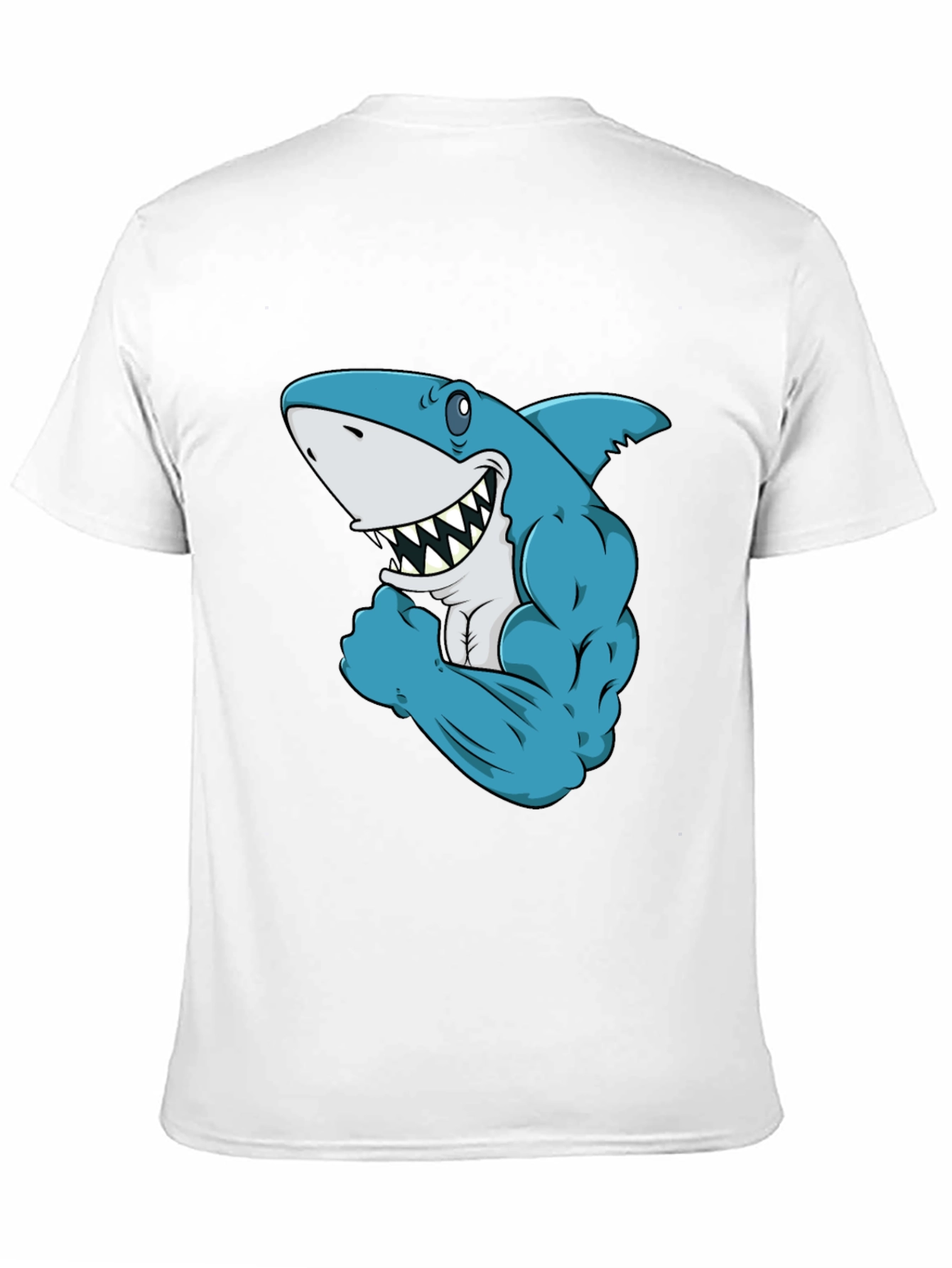 Shark Muscle T-Shirt - Black