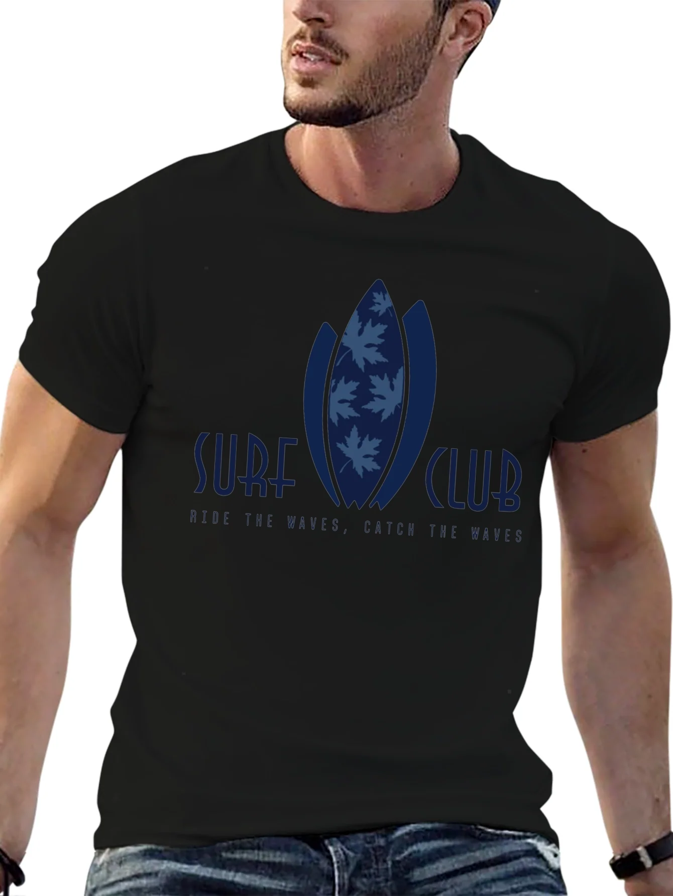 Surf Club Graphic Tee - Ride the Waves