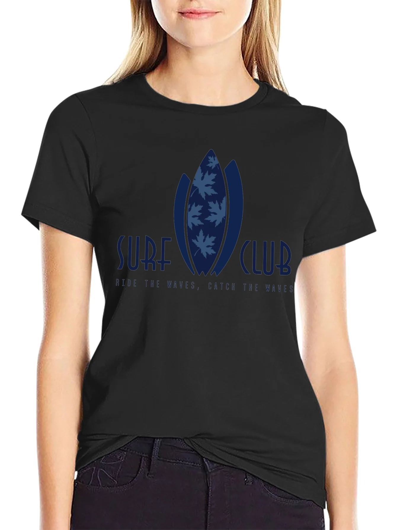 Surf Club Graphic Tee - Ride the Waves