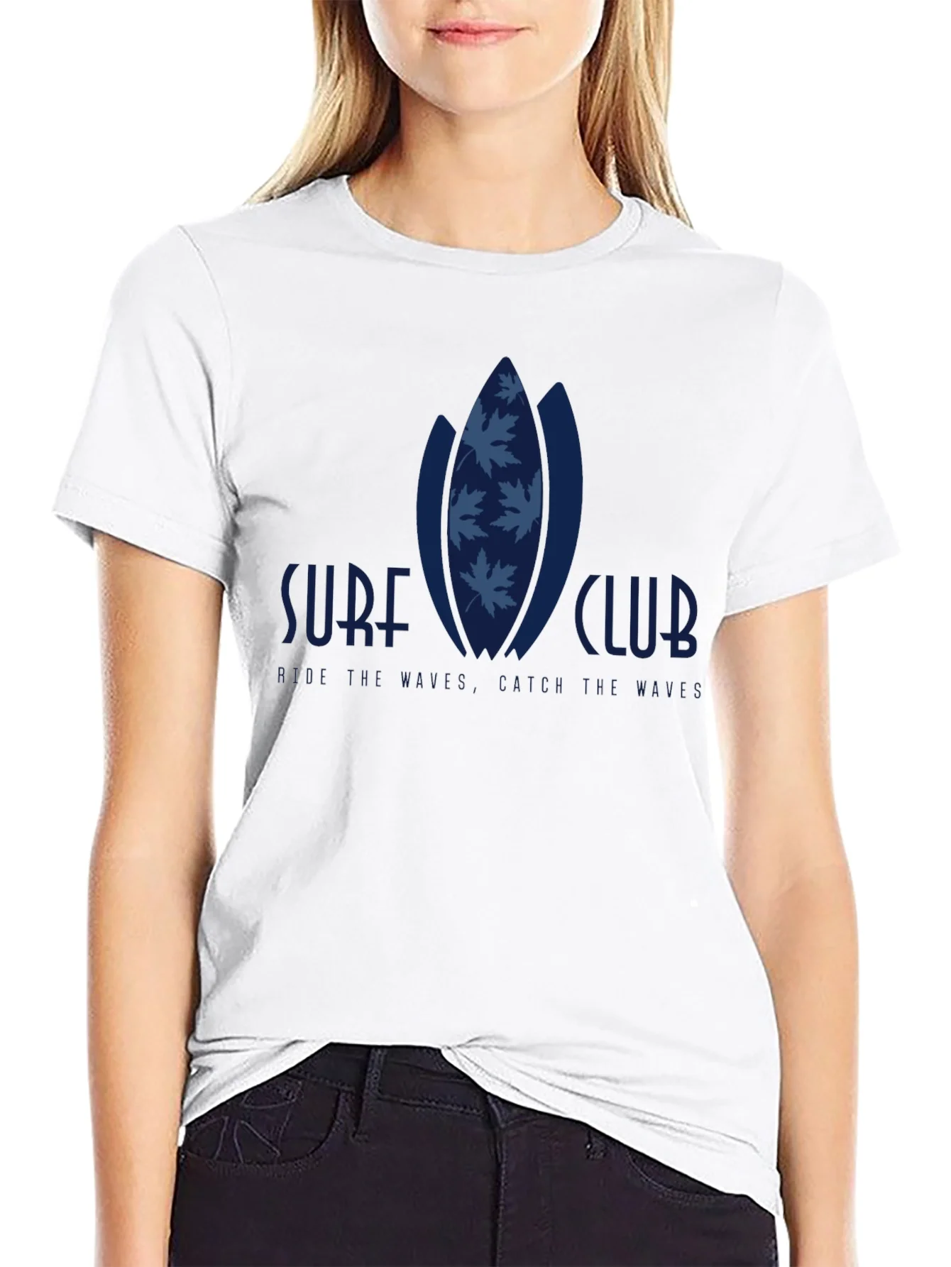 Surf Club Graphic Tee - Ride the Waves