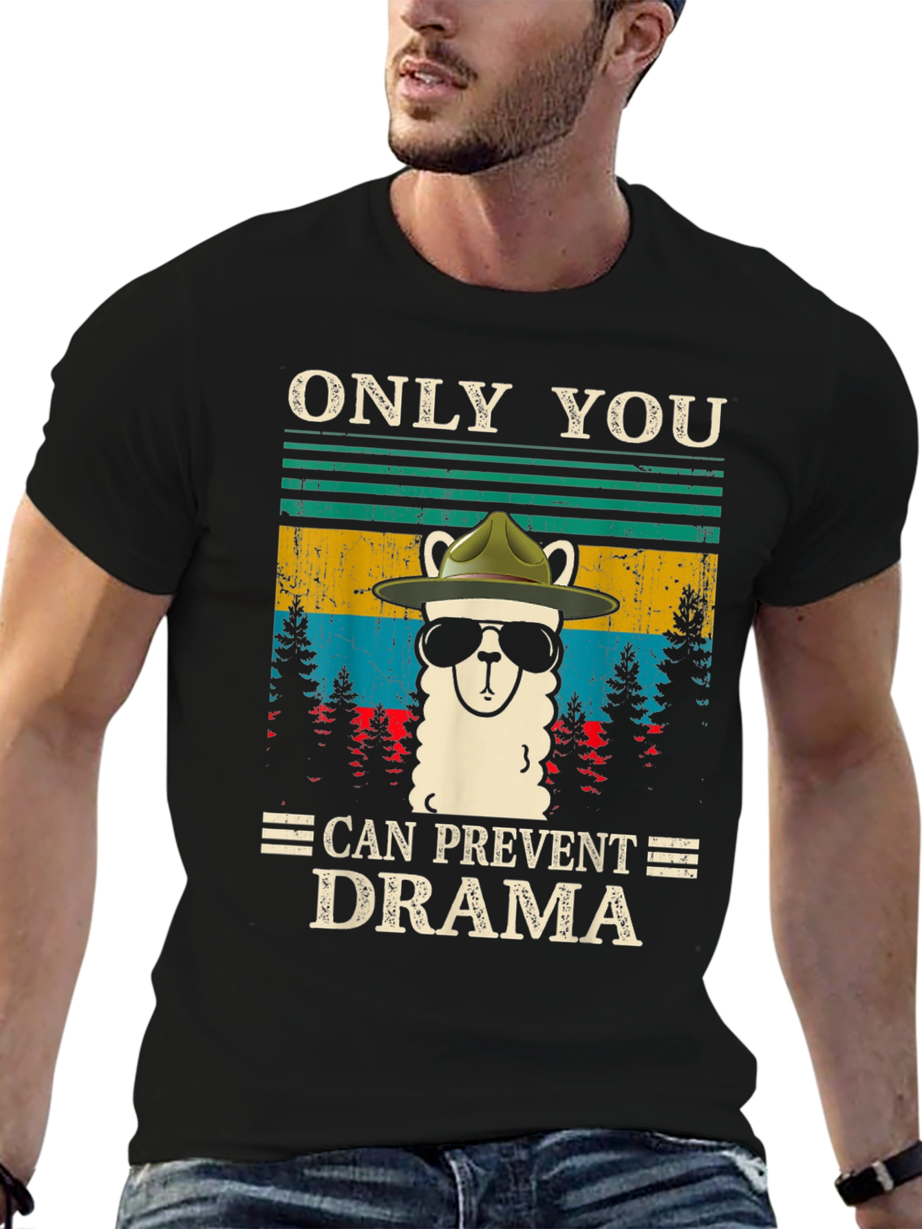 Llama Drama Prevention Graphic Tee