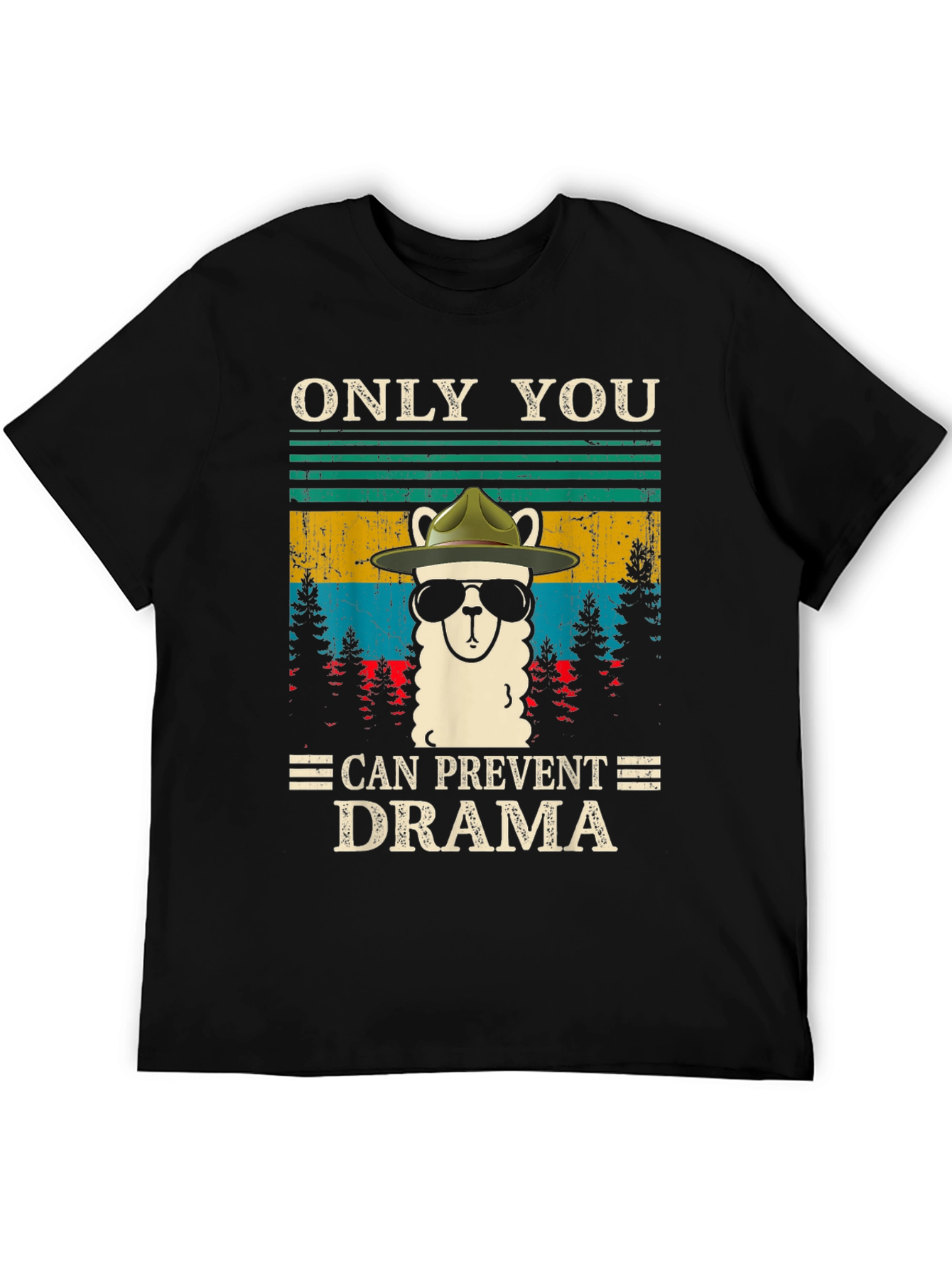 Llama Drama Prevention Graphic Tee
