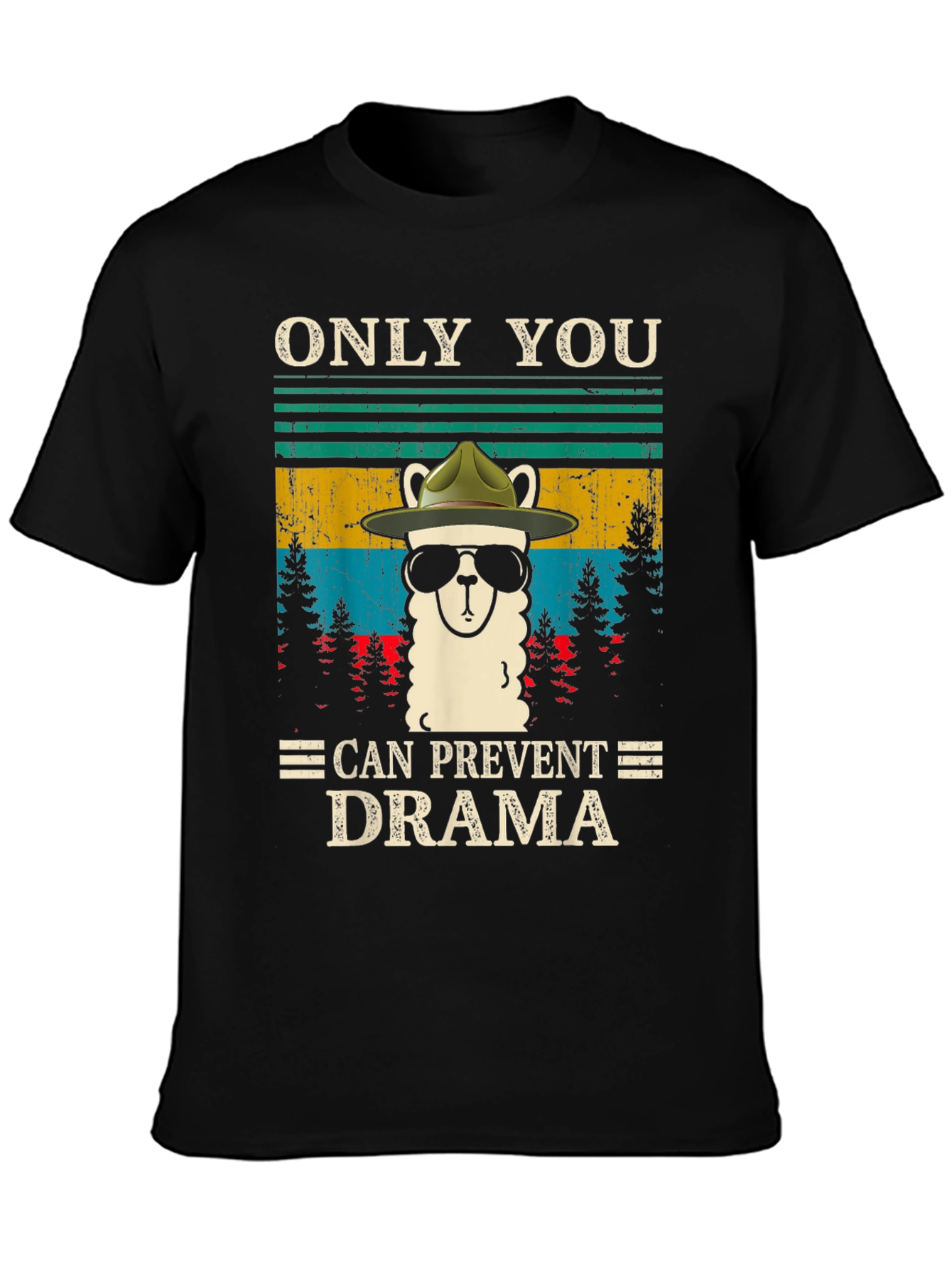 Llama Drama Prevention Graphic Tee